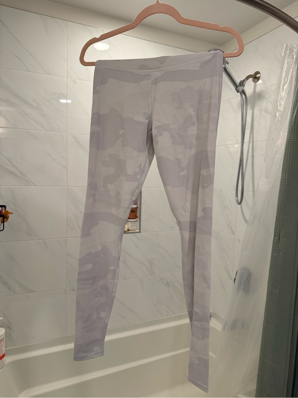 ALO Yoga Light Gray High-Rise Leggings